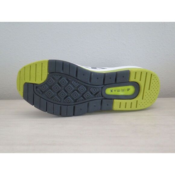 Nike CW1648 005 Men's Sz 9.5 Gray/Volt Green Air Max Genome Running Shoes $170 - Picture 7 of 12